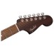Fender California Deluxe Redondo CE, Black - headstock