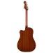 Fender California Deluxe Redondo CE, Natural - back