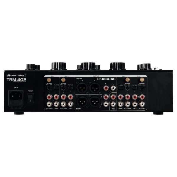 TRM-402 Rotary Mixer - Rear