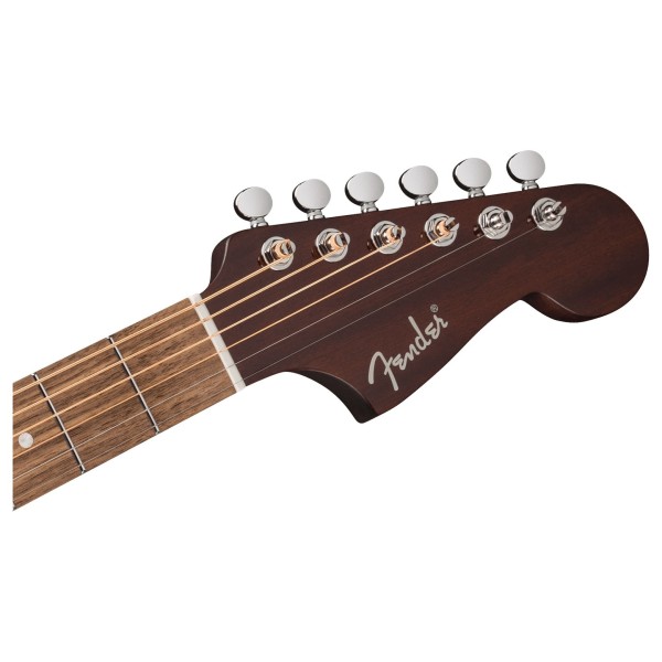 Fender California Deluxe Redondo, Sienna Sunburst - headstock