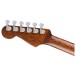 Fender California Deluxe Redondo Jr. E, Honey Sunburst - back of headstock