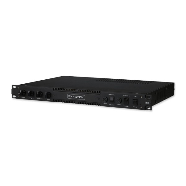Synergy SYN-5050 Rack Mount Power Amp - Angled