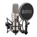 NT2-A Studio Condenser Microphone wtih Switchable Polar Patterns - Angled with Mount