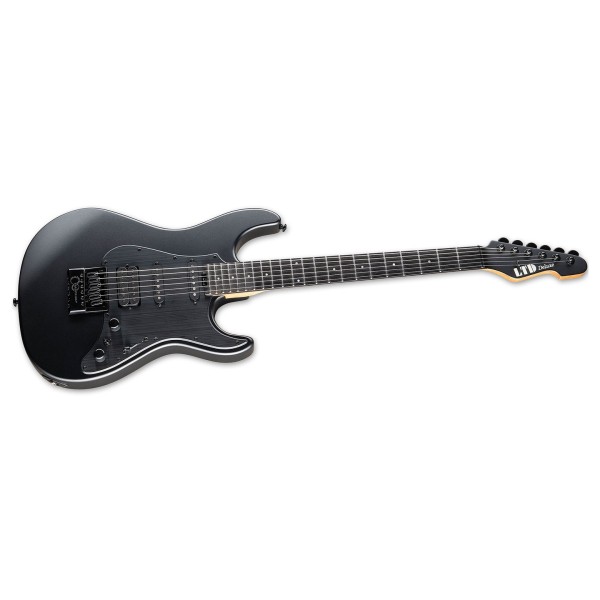 ESP LTD SN-1000 Evertune, Charcoal Metallic Satin - angled shot
