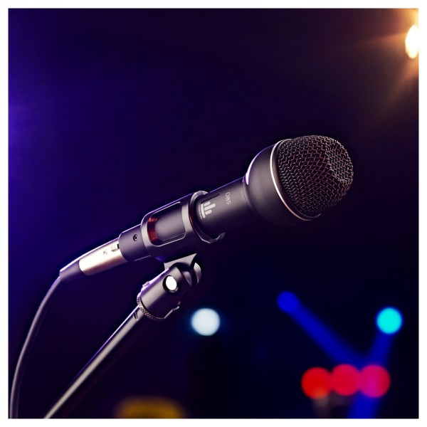 Lambden Audio D85 Handheld Dynamic Microphone, Boom Stand Pack