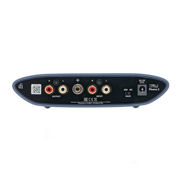 iFi ZEN Air Phono 2 Audiophile MM & MC Phono Stage rear 