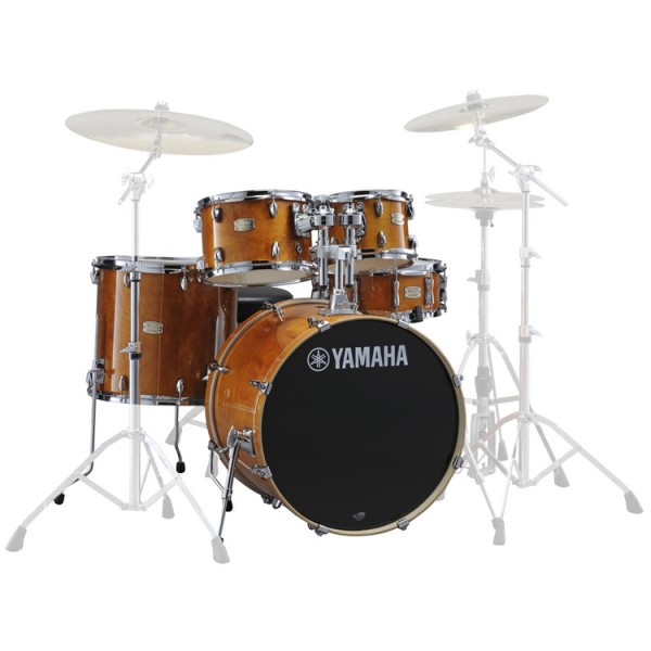 Yamaha Stage Custom Birch Drum Kit, Honey Amber