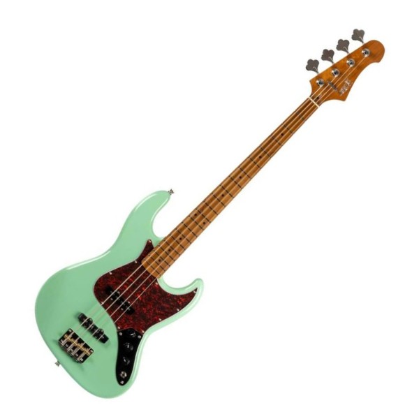 JET Guitars JJB-300 Bass, Seafoam Green