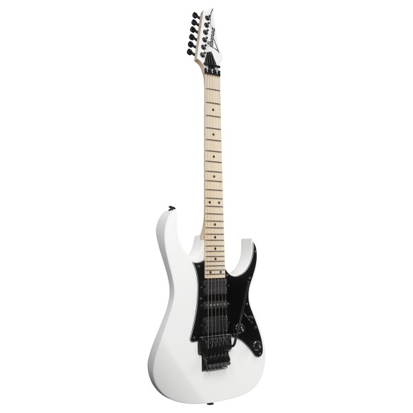 Ibanez RG550 Genesis, White Flat - angled shot
