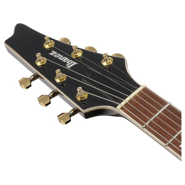 Ibanez IC420 Iceman, Gold - headstock