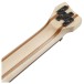 Ibanez EHB600L EHB Left Handed, Walnut Flat - back of headstock