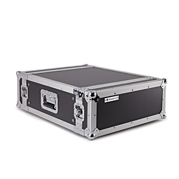4U Heavy–Duty Rack Flight Case by Trojan Pro