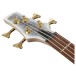 Ibanez SR300EDX SR, Frozen Black Glacier Matte - headstock