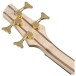 Ibanez SR300EDX SR, Frozen Gold Matte - back of headstock