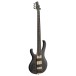 Ibanez BTB605L BTB 5 String Left Handed, Trans Gray flat - angled shot