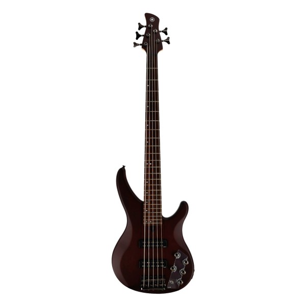 Yamaha TRBX505 5-String Bass Guitar, Translucent Brown