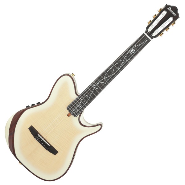 Ibanez TOD100FMN Tim Henson Signature Flamed Maple Top, Toasted Marshmallow Matte