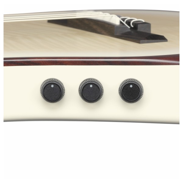 Ibanez TOD100FMN Tim Henson Signature Flamed Maple Top, Toasted Marshmallow Matte - controls