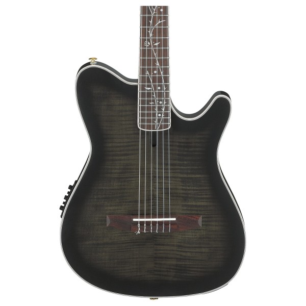 Ibanez TOD20FMN Tim Henson Signature, Black Burst Fade Low Gloss - body