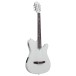 Ibanez TOD10N Tim Henson Signature, Silver Metallic Flat - angled shot