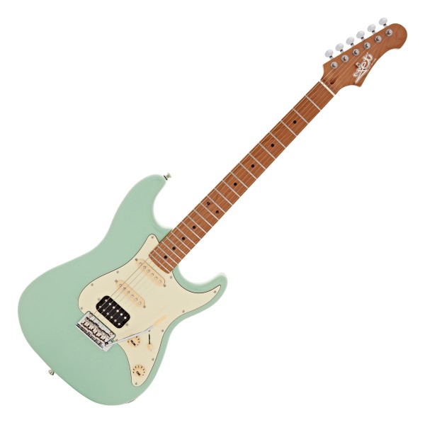 JET Guitars JS-400 HSS Roasted Maple, Sea Foam Green