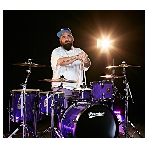 Premier Little Criminal Drum Kit, Purple Rain Sparkle