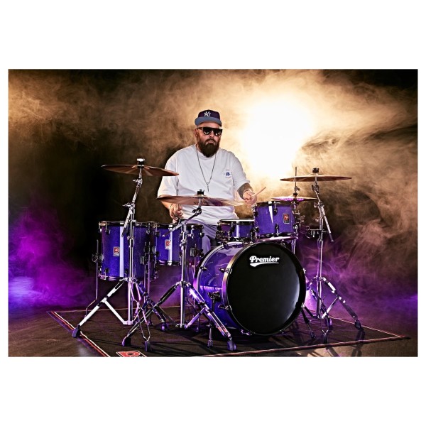 Premier Little Criminal Drum Kit, Purple Rain Sparkle