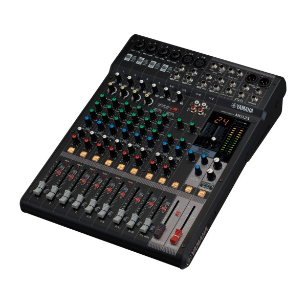Yamaha MG12X CV Analog Mixer - Angle