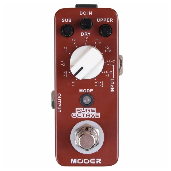 Mooer MPO1 Pure Octave Pedal