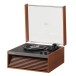 Dean Bluetooth Turntable, Natural - Angled (no legs)