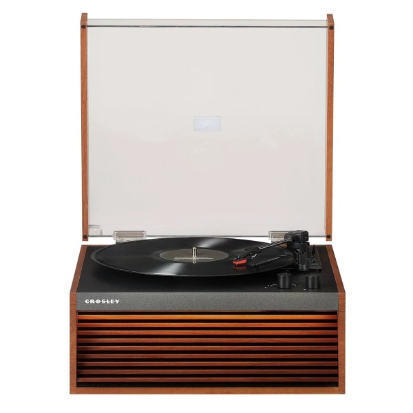 Crosley Dean Turntable, Natural - Front (no legs)