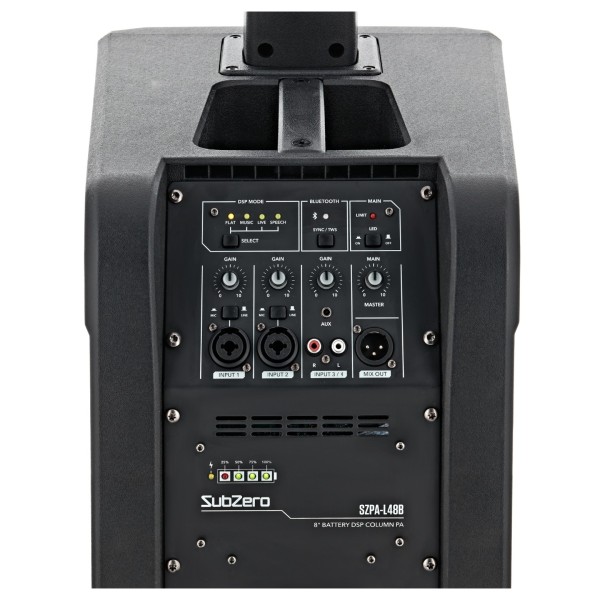 SubZero L48 Bluetooth Column DSP PA System with Cover