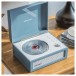 Crosley Voyager CD Player, Washed Blue - Lifestyle