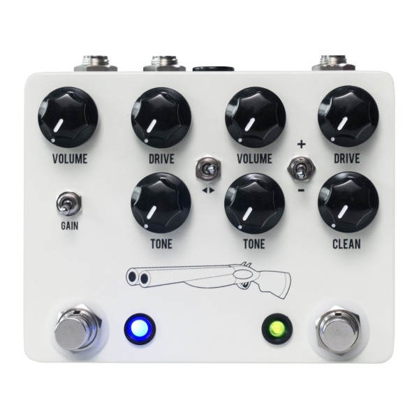 JHS Pedals Double Barrel V4 2 in 1 Overdrive Pedal