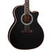 Dean Exotica Plus Solid Top Electro Acoustic Guitar, Classic Black