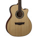 Dean Exotica Plus Solid Top Electro Acoustic Guitar, Natural Gloss