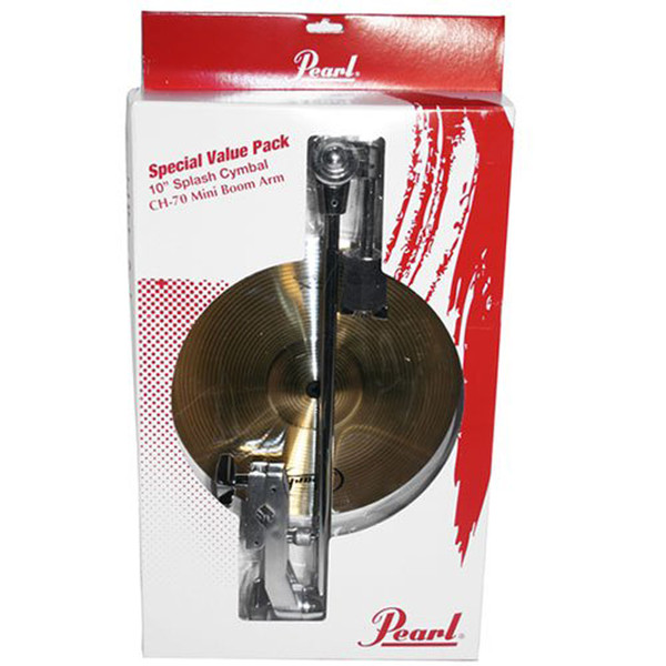 Pearl CH-70 Mini Boom With Clamp and 10" Splash
