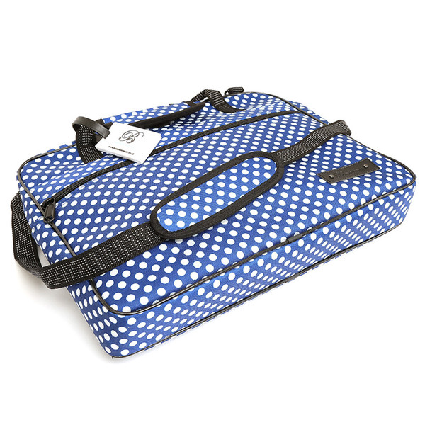 Beaumont Blue Polka Dot Sheet Music Bag