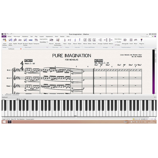 Sibelius Crossgrade from Finale, Notion, Encore and Mosaic