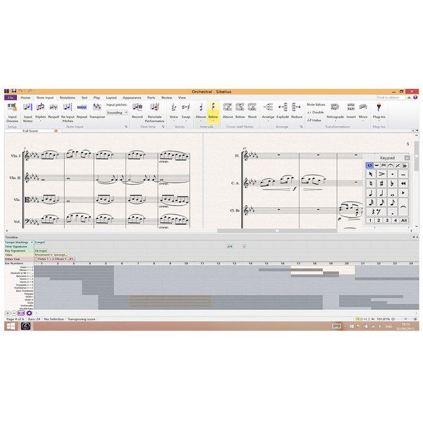 Sibelius Crossgrade from Finale, Notion, Encore and Mosaic