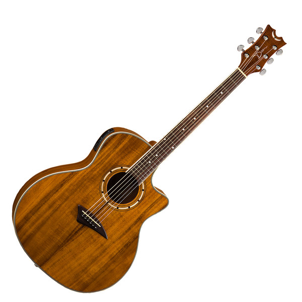 Dean Exotica Electro Acoustic Guitar, Koa Wood