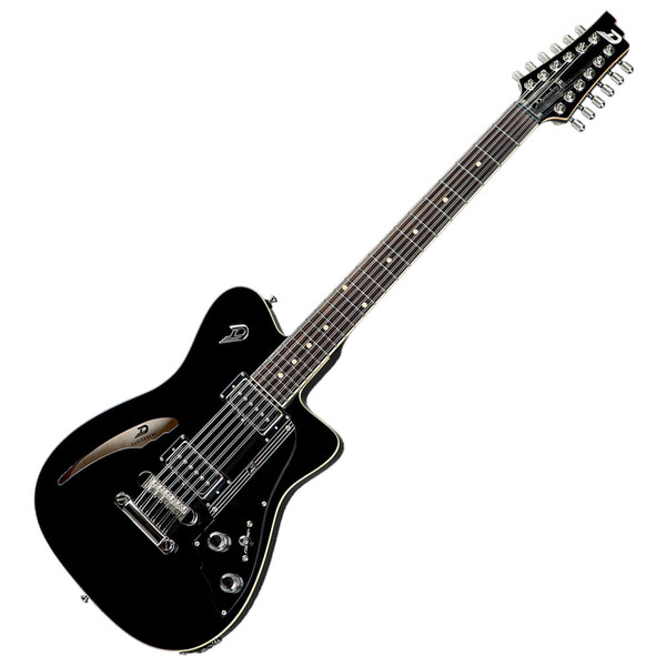 Duesenberg Caribou 12 String, Black