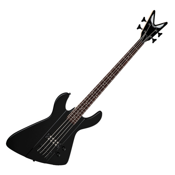 Dean Demonator Metalman Bass Guitar, Classic Black