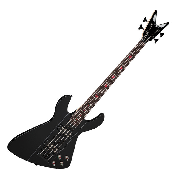 Dean Demonator Metalman 2A Active EQ Bass Guitar, Classic Black