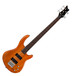 Dean Edge 1 5-String Bass Guitar, Trans Amber