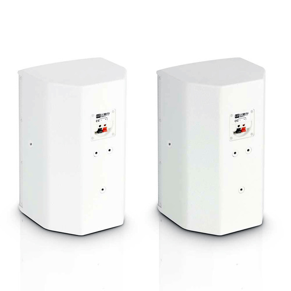 LD Systems 6.5" Passive Installation Monitor, White (Pair)