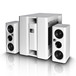 LD Systems DAVE8XSW Compact Active PA System, White