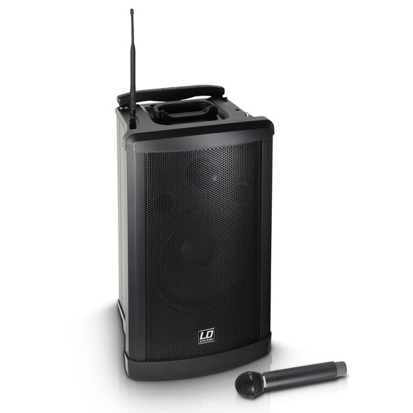 LD Systems Roadman 102 Portable PA Speaker with Handheld Microphone