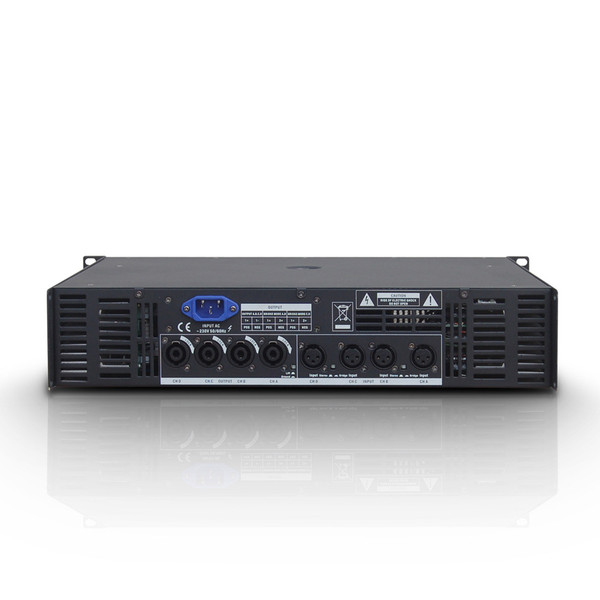 LD Systems Deep2 4950 4 X 810W PA Power Amplifier 
