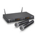 LD Systems Wireless Microphone System with 2 x Dynamic Handheld Microphones